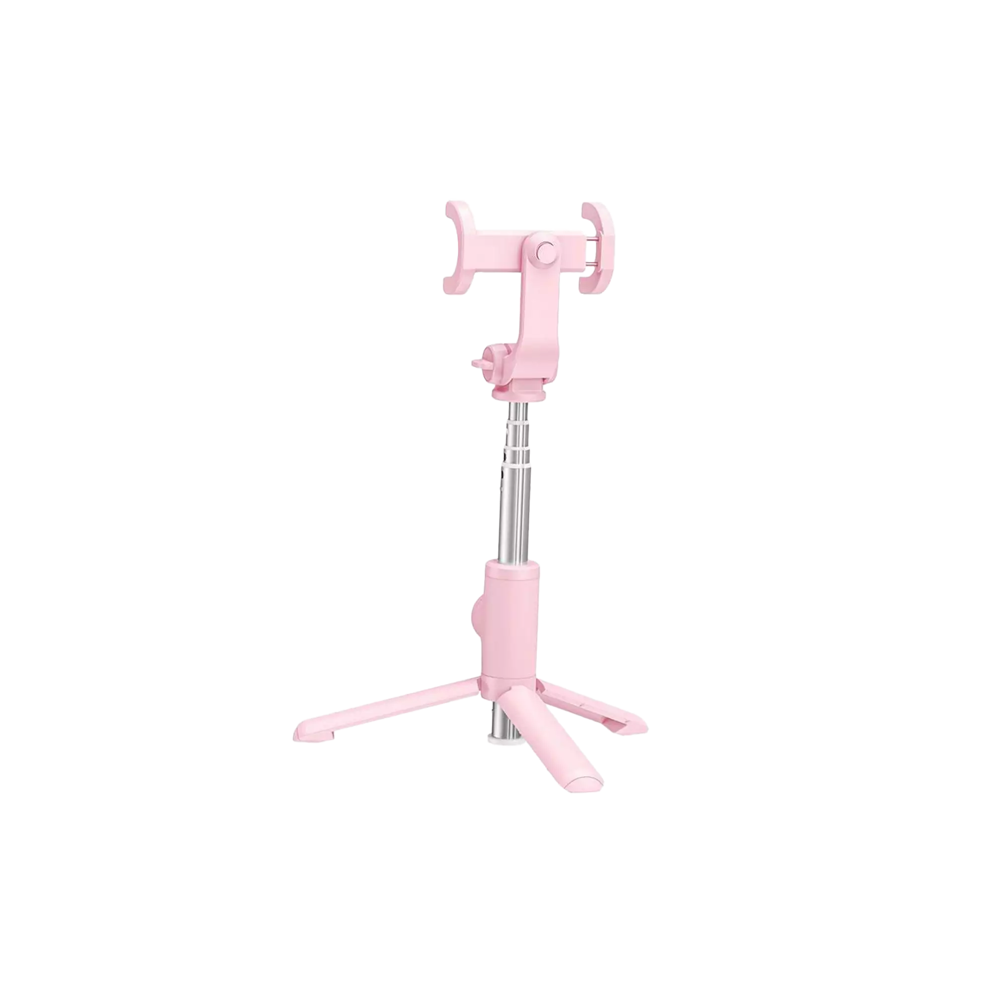 Baseus Lovely Bluetooth Folding Bracket Selfie Stick Coral Pink